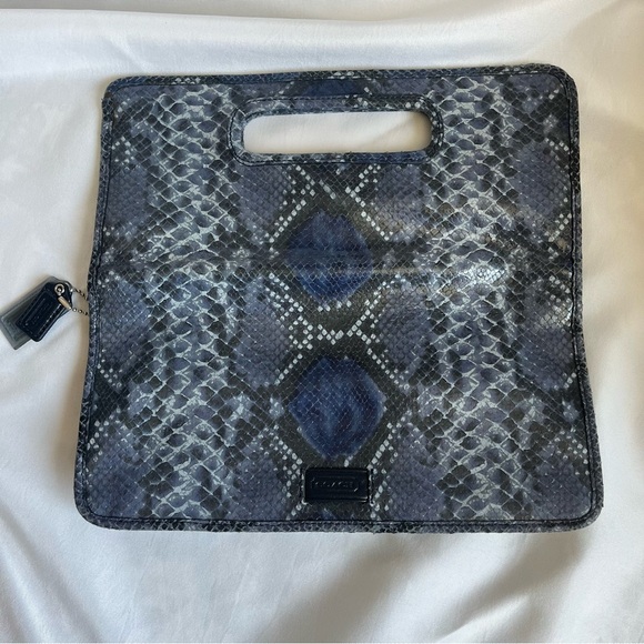 Coach Snake Print Clutch - Picture 2 of 7